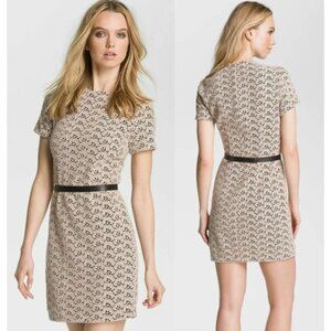 Diane von Furstenberg Cindy Acorn Lace Dress in Stucco 2